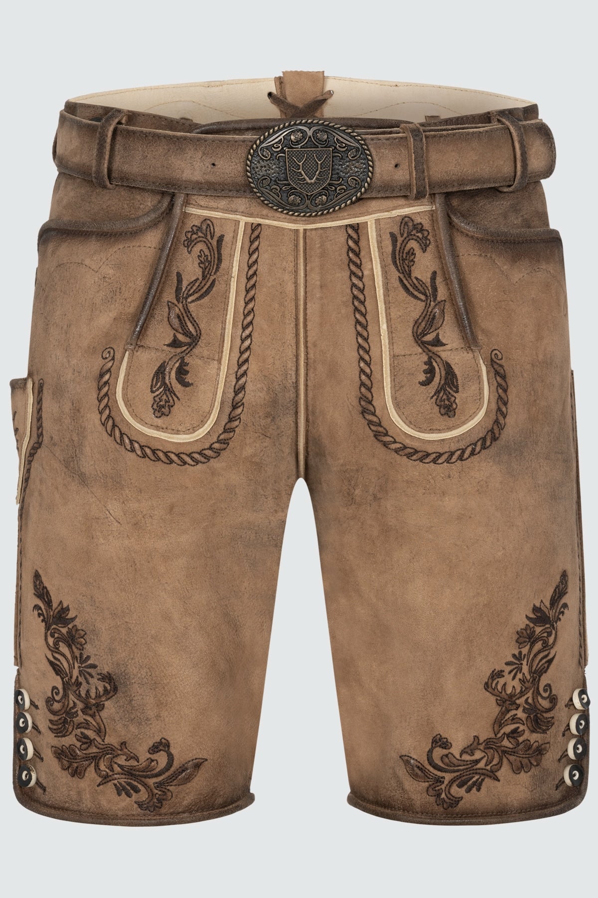 Kruger Devian lederhosen brown